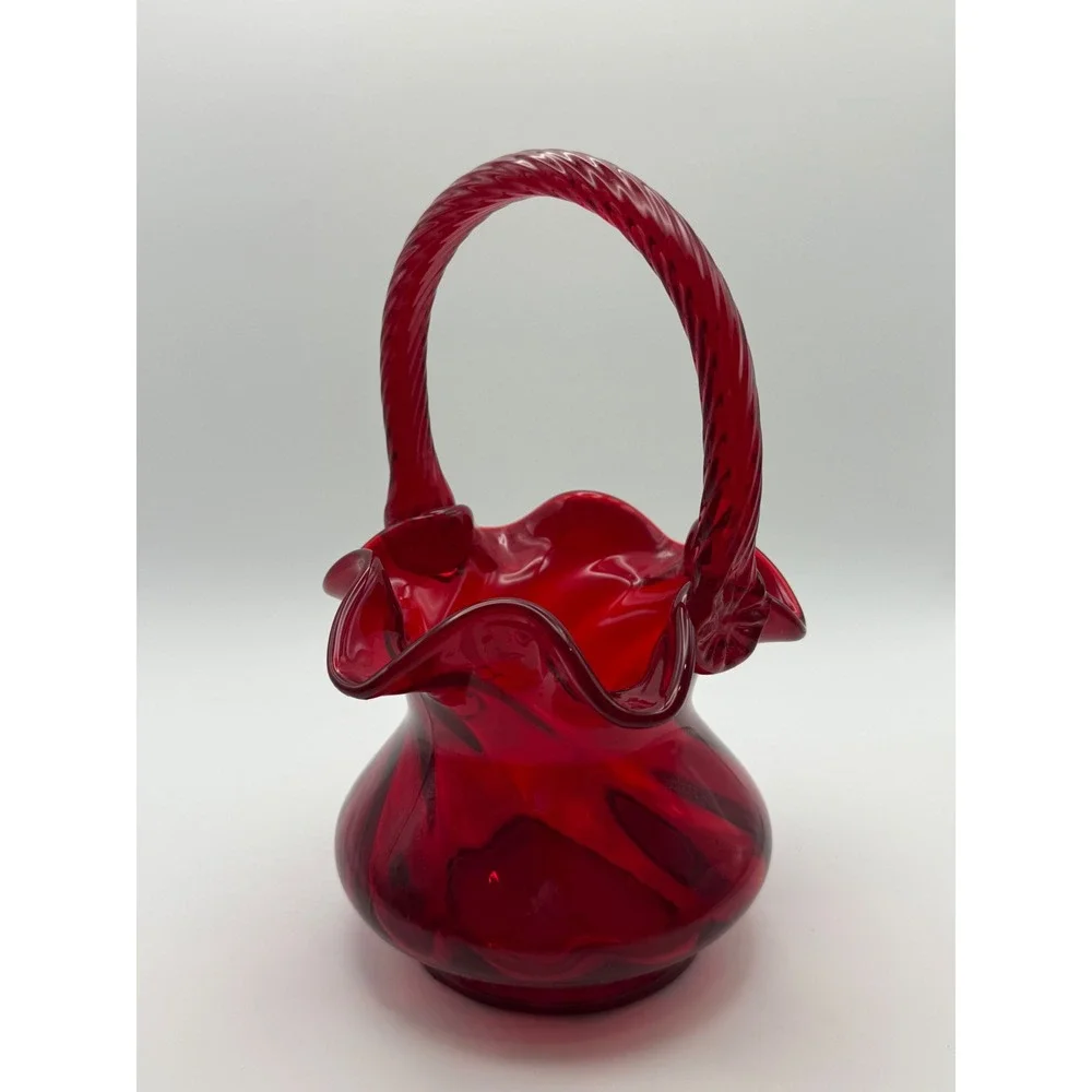 Fenton vibrant ruby